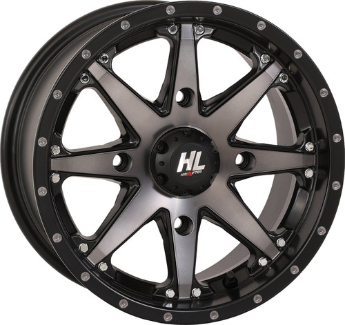 High Lifter HL10 Matte Black/Smoke Wheel 14x7 (14HL10-1656)