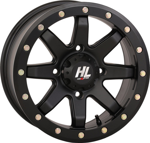 High Lifter HL9 Beadlock Matte Black Wheel 15x7 (15HL09-1436)