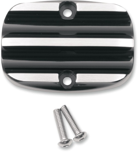 Covingtons Finned Black Rear Master Cylinder Cover (C1153-B)