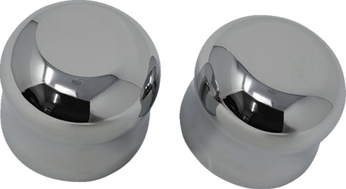 Covingtons Smooth Chrome Front Axle Covers (C0007-C)