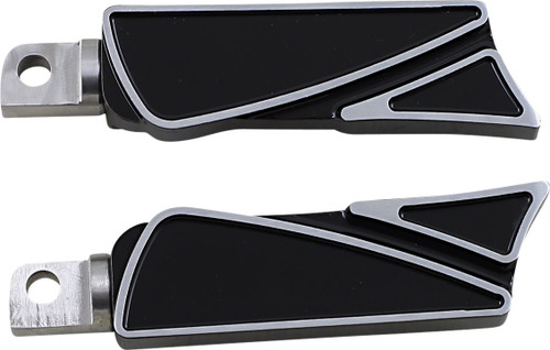 Covingtons Ripper Black Rear Footpegs (C1843-B)