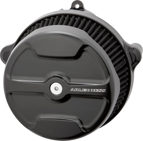Arlen Ness Knuckle Stage 1 Big Sucker Black Air Cleaner (600-309)