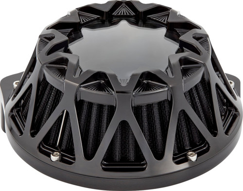 Arlen Ness Crossfire All Black Air Cleaner (600-233)