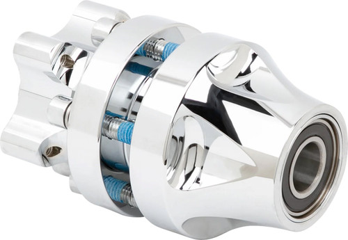 Arlen Ness Chrome Cartridge Hub Kit for Front Wheel (71-655)