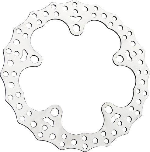 Arlen Ness 320mm Point Jagged Front Spoke Mounted Brake Rotor (300-079)