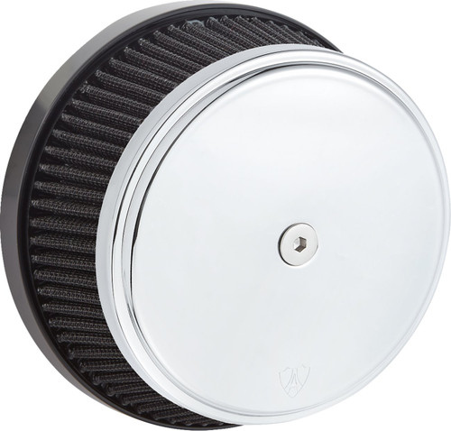 Arlen Ness Smooth Stage 1 Chrome Air Cleaner (800-001)