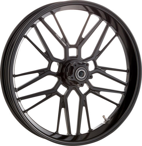Arlen Ness 19" x 3.25" Split-Spoke Forged Black Front Wheel (330-002)
