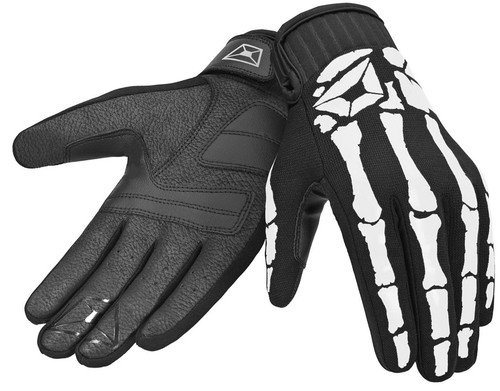 Cortech Standard Issue Bones Mens Textile Motorcycle Gloves
