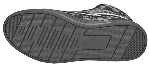 Cortech Slayer Skull Mens Canvas Motorcycle Riding Shoes