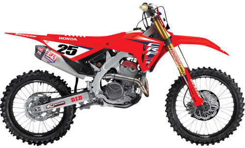 D'Cor Visuals '25 HRC Complete Graphics Kit (20-10-945)