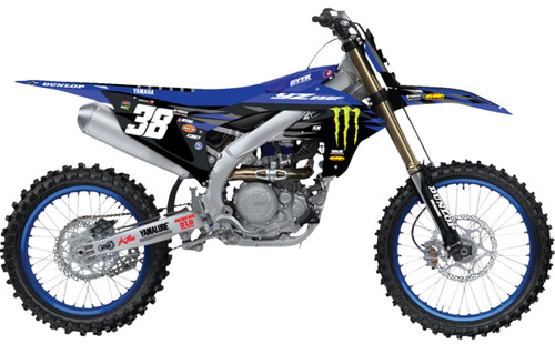 D'Cor Visuals '25 Star Racing Monster Yamaha Complete Graphics Kit (20-50-425)