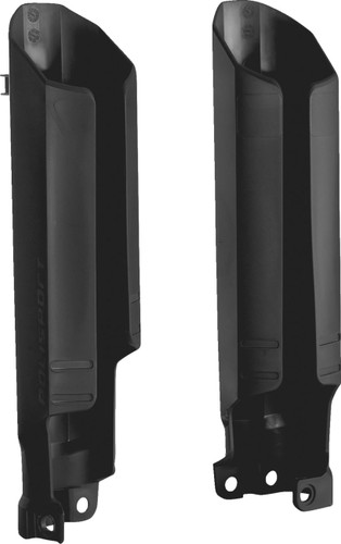 Polisport Black Plastic Fork Guards (8399400003)