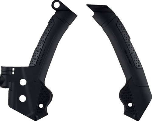 Polisport Black Plastic Frame Guards (8500200001)