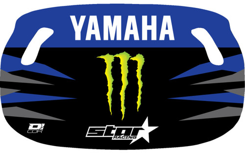 D'Cor Visuals Monster Energy Yamaha Logo Pit Board (60-60-155)