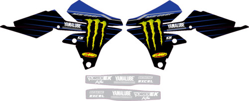 D'Cor Visuals '22 Star Racing Yamaha Graphics Kit (10-50-302)