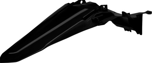 Polisport Black Plastic Rear Fender (8687300003)