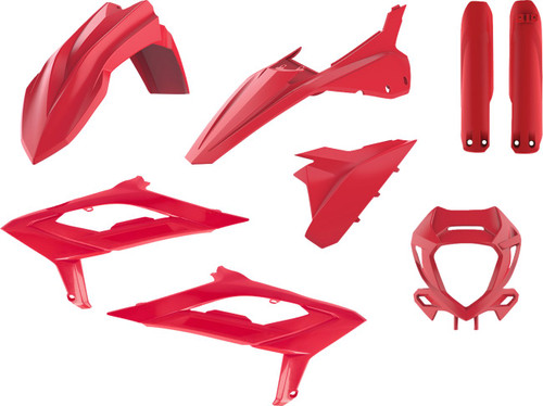 Polisport Red Standard Plastic Body Kit (91374)