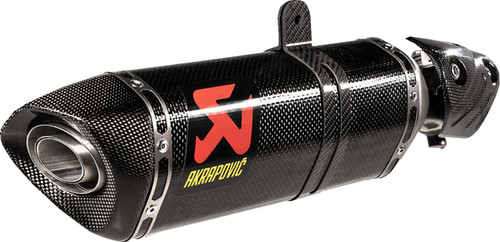 Akrapovic Carbon Fiber Slash-Cut Slip-On Line Muffler (S-K6SO7-HZC/3)