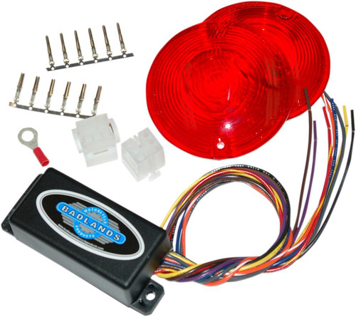 Badlands 6-Pin Plug-In Illuminator w/Red Lenses (ILL-02-RL-A)