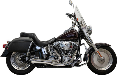 Bassani Short "Ripper" 2:1 Exhaust System | Chrome (1S6C)