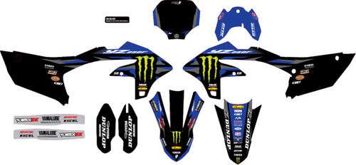 D'Cor Visuals Star Racing Monster Energy Complete Graphics Kit (20-50-414)