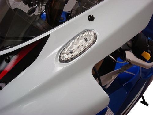 Hotbodies Flush-Mount Front Turn Signals w/Clear Lens (S06GS-SIG-CLR)