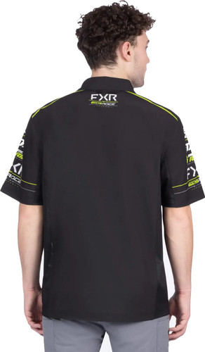FXR Race Division Performance UPF Mens Short Sleeve Polo Shirt