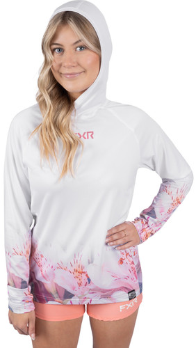 FXR Rush Air UPF Womens Pullover Hoody