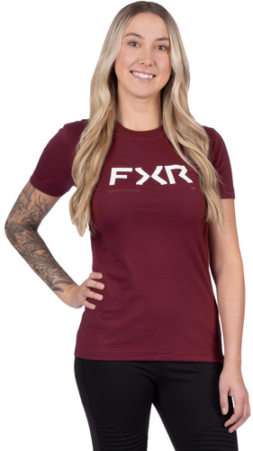 FXR Hydrogen Premium 25 Womens Short Sleeve T-Shirt