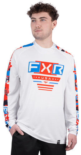 FXR Freedom Air UPF Mens Long Sleeve Jersey