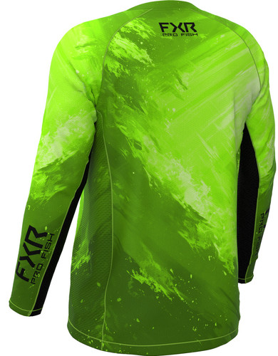FXR Derby Swell Air UPF Mens Long Sleeve Jersey