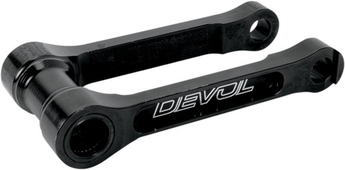 Devol 1.25" Black Lowering Link (0115-5501)