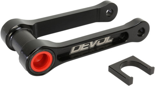 Devol 1.25" Black Lowering Link (0115-2501)