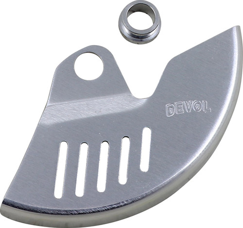 Devol Aluminum Rear Brake Disc Guard (0105-5501)