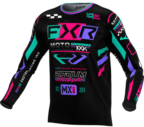 FXR Podium Gladiator 25 Mens MX Offroad Jersey