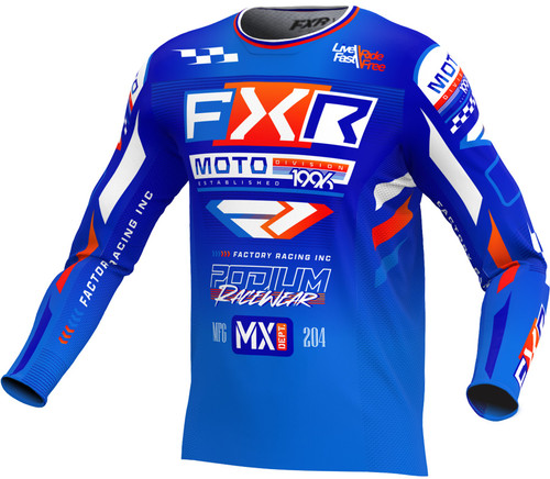 FXR Podium Gladiator 25 Mens MX Offroad Jersey