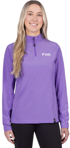 FXR Breeze UPF Womens 1/4 Zip Up Long Sleeve Shirt