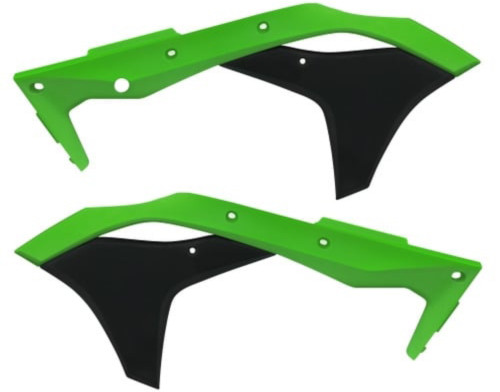Factory Effex Green/Black Plastic Shroud Kit (11-71138)