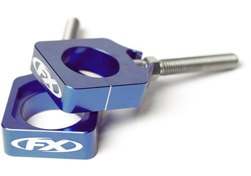 Factory Effex Blue Aluminum Lollipop Axle Blocks (22-36602)