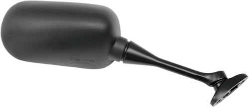 Parts Unlimited Black Rectangle Right Side View Mirror (0640-0128)