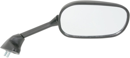 Parts Unlimited Black Rectangle Right Side View Mirror (0640-0130)