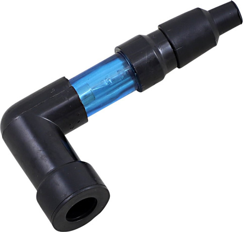 Parts Unlimited 90 Degree Blue Flashing Spark Plug Cap (DS-305006)