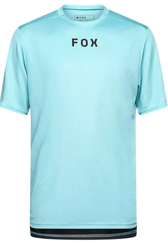 Fox Racing Ranger Wordmark Mens SS MTB Mountain Bike Jersey