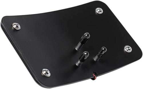 Cycle Visions 3-Hole Mounted LED Lighted Chrome License Plate Frame (CV4641)