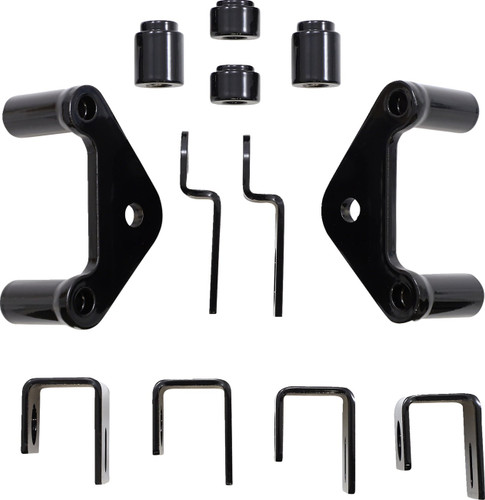 Cycle Visions Black Bagster Saddlebag Mount (CV7500)