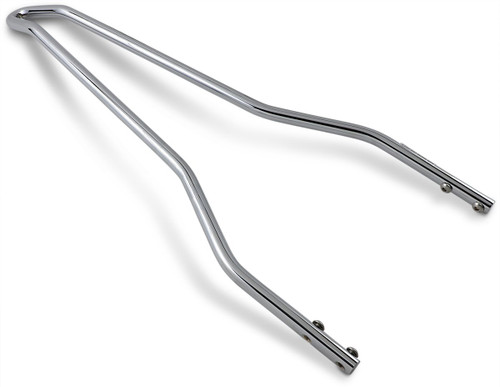 Cycle Visions 18" Chrome Attitude Styled Wide Sissy Bar Sticks (CV-8003)