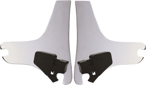 Cycle Visions D-Tach Chrome Sissy Bar Side Plates (CV-8080)