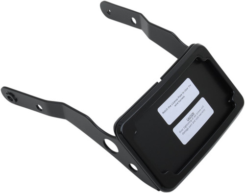 Cycle Visions Black LP Plate Frame & Mount w/Tag Light (CV4662B)
