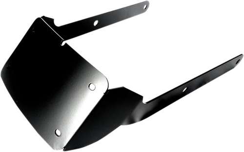 Cycle Visions Black Curved License Plate Mount (CV4654MT)