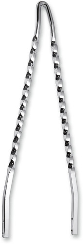 Cycle Visions 18" Chrome Twisted Sticks Sissy Bar (CV-8041)